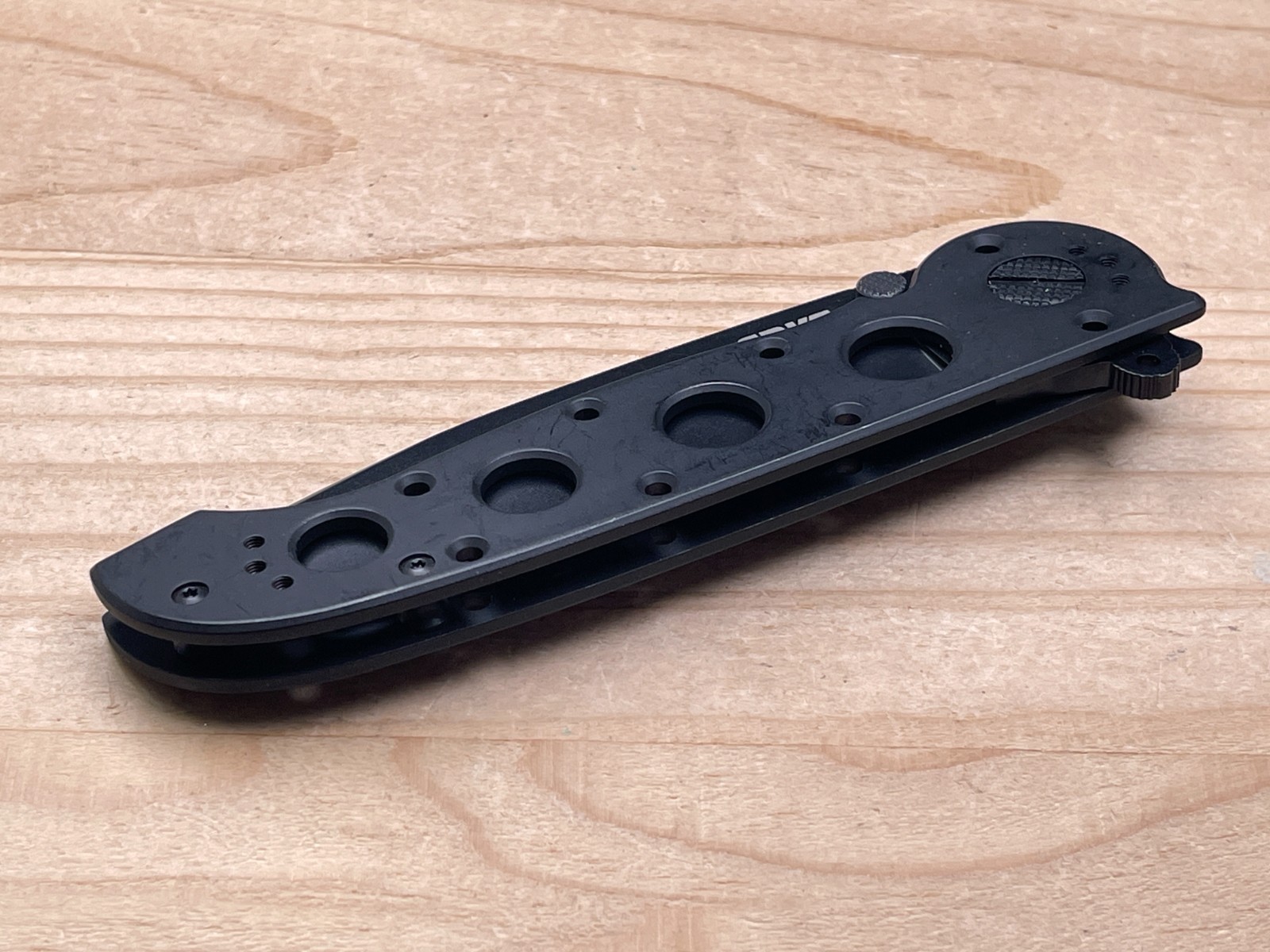 CRKT M16-04KS Black Plain Edge Tanto Blade Folding Pocket Knife
