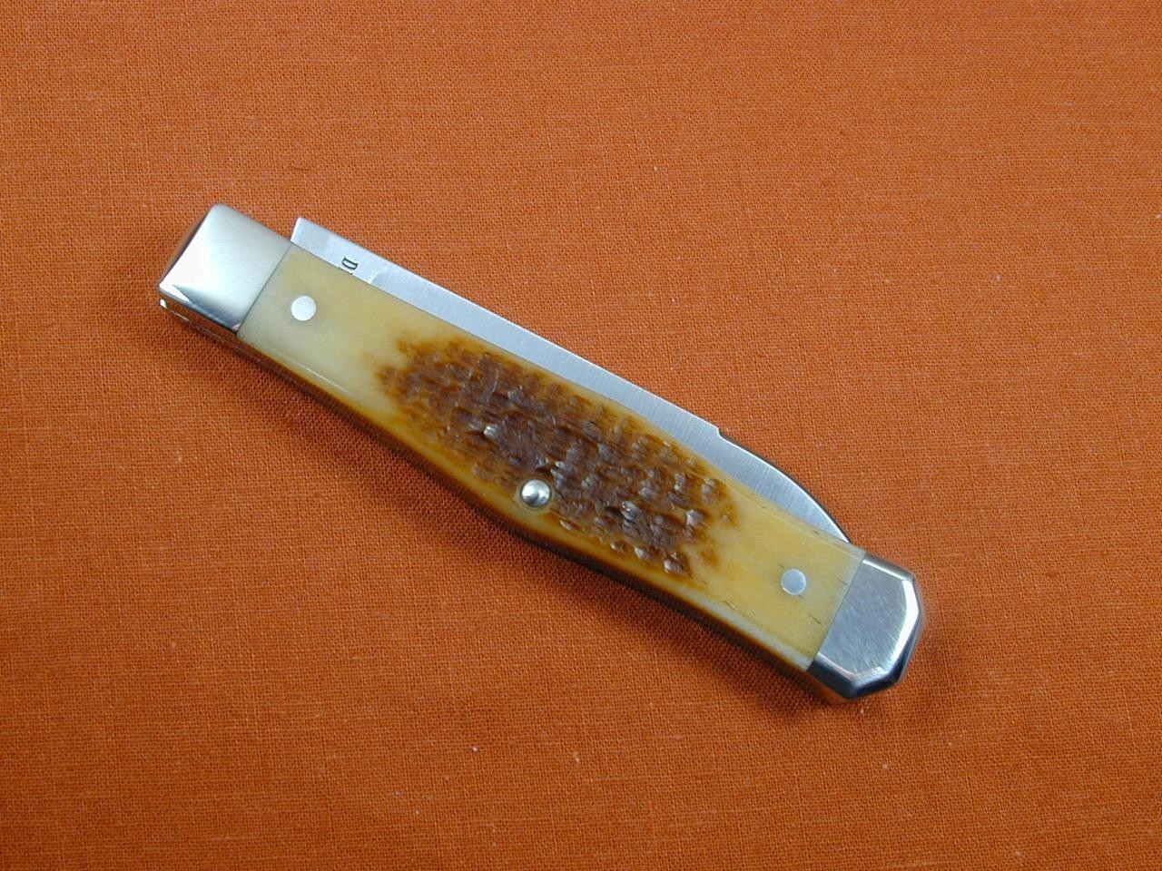 TITUSVILLE CUTLERY IRON FURNACE JIGGED LEXINGTONIAN COFFIN JACK KNIFE USA 1of 30