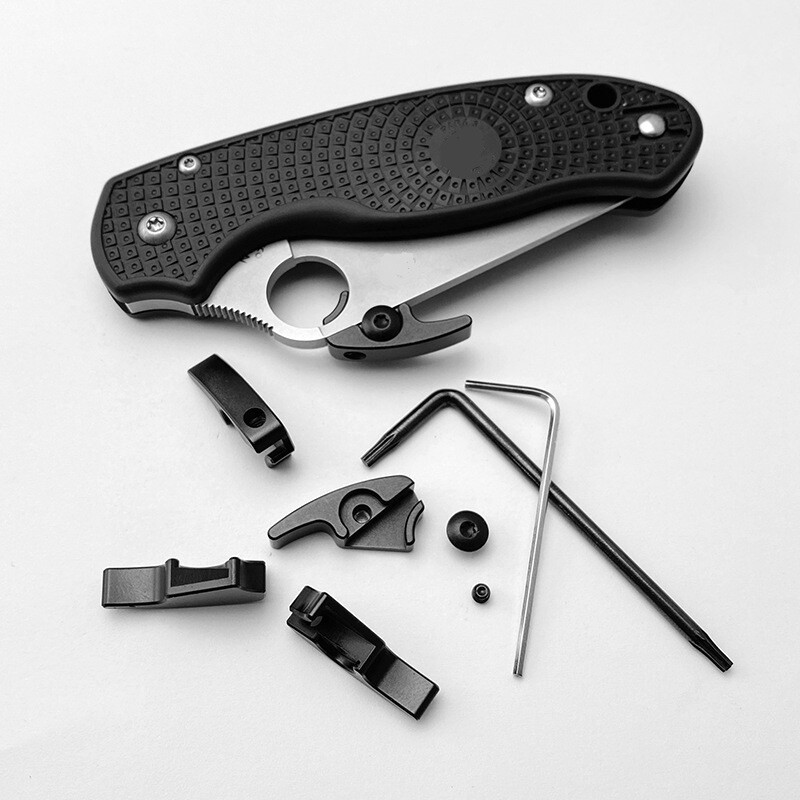 Folding Knife Aluminium Thumb Stud Screw Part For Spyderco Series Folding Knives