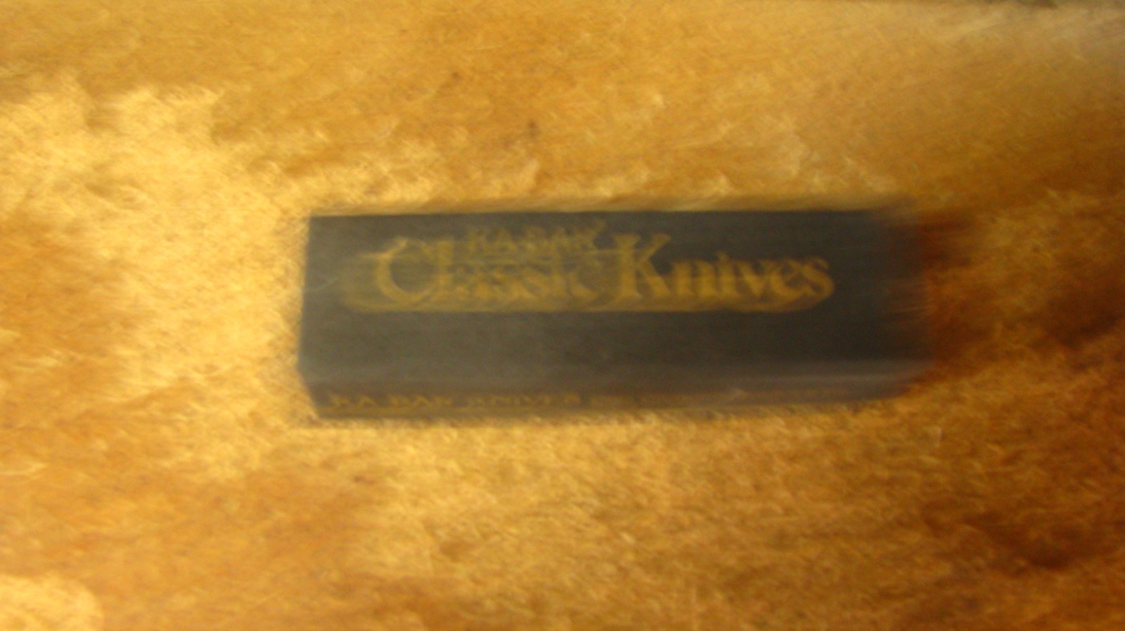 Ka-Bar classic knife, NOS, paperwork, 2 blades, #1058, free shipping