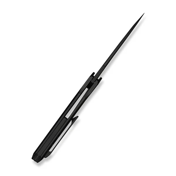 WE Knife Fluxor Liner Lock 23071-1 Black Titanium M390 Stainless Steel Knives