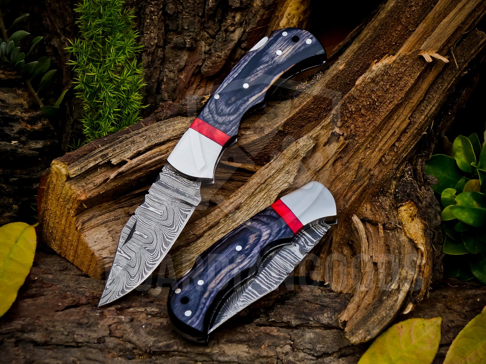 Custom Handmade Damascus Steel CAMPING TACTICAL FOLDING blade POCKET Knife