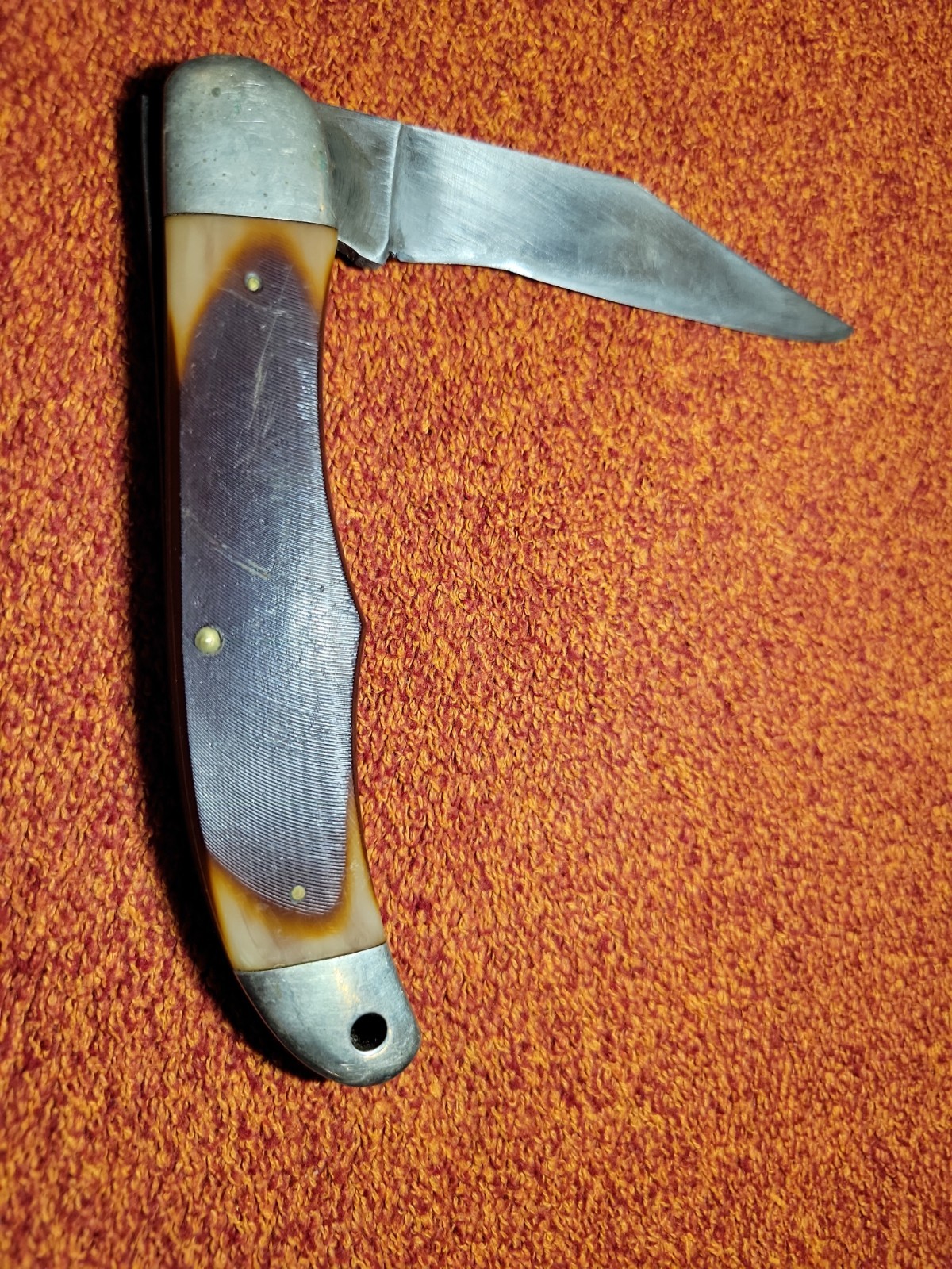 Schrade Old Timer USA 125OT Linerlock Folding Hunter Hunting Knife Lockback