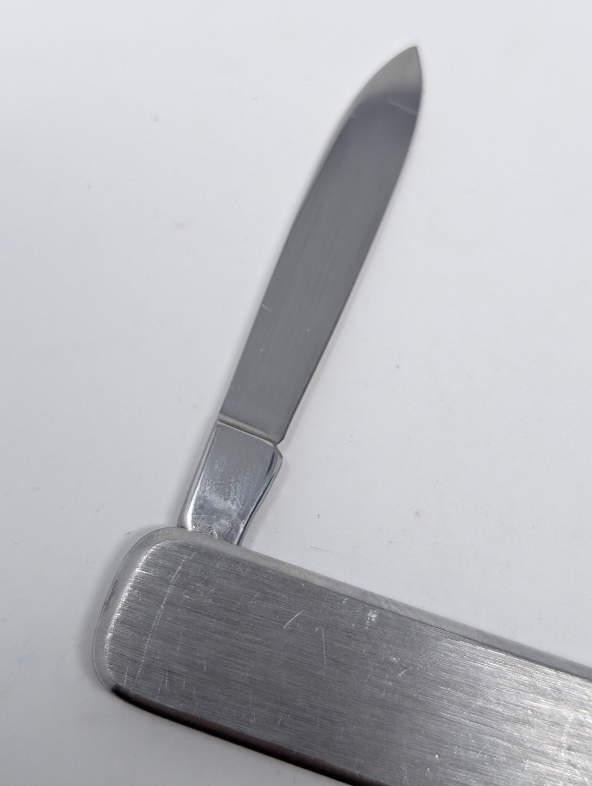 Vintage J A Henckels INOX Germany Folding Pocket Knife w/ Scissors & Nail File