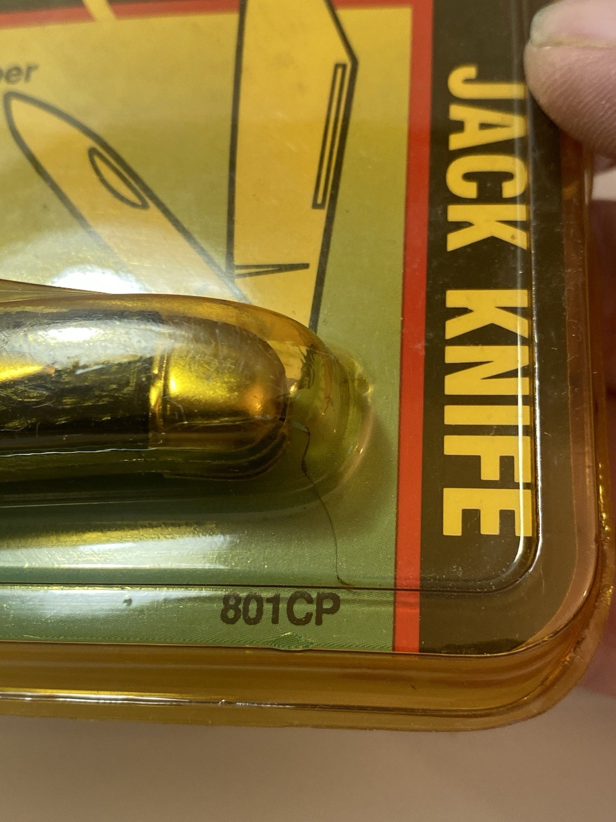 Vintage 1990s Imperial Schrade Jackmaster Jack Knife 801CP New in Package