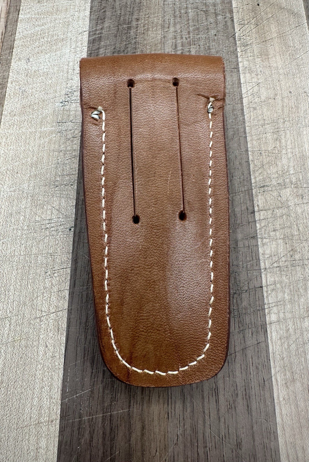 Western Cutlery S-693 C Locking Hunter Raccoon Etch w/ Original Belt Pouch 1979