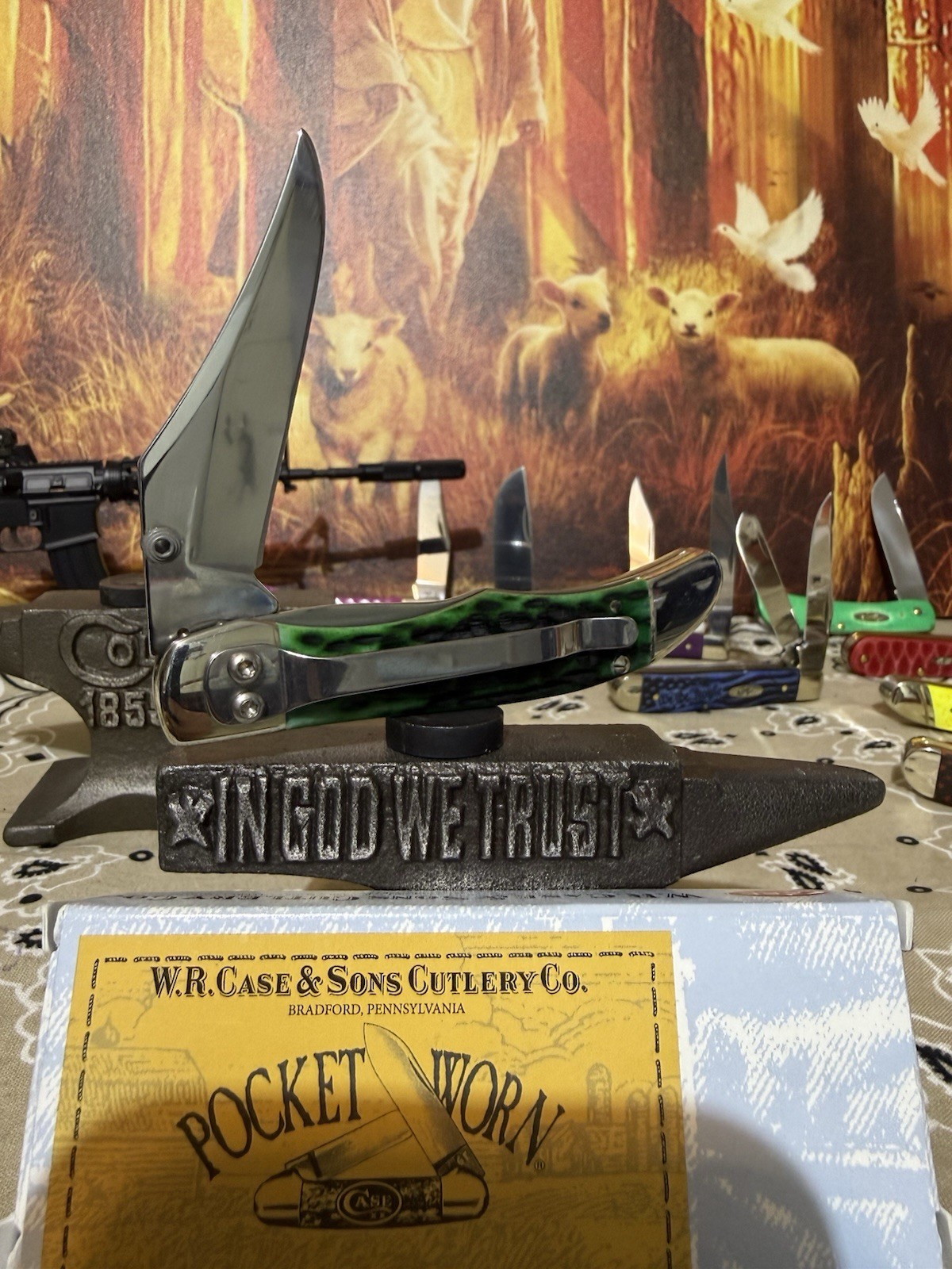 Case XX KICKSTART Bermuda Green Mid Folding Hunter Kickstart 12/19/18