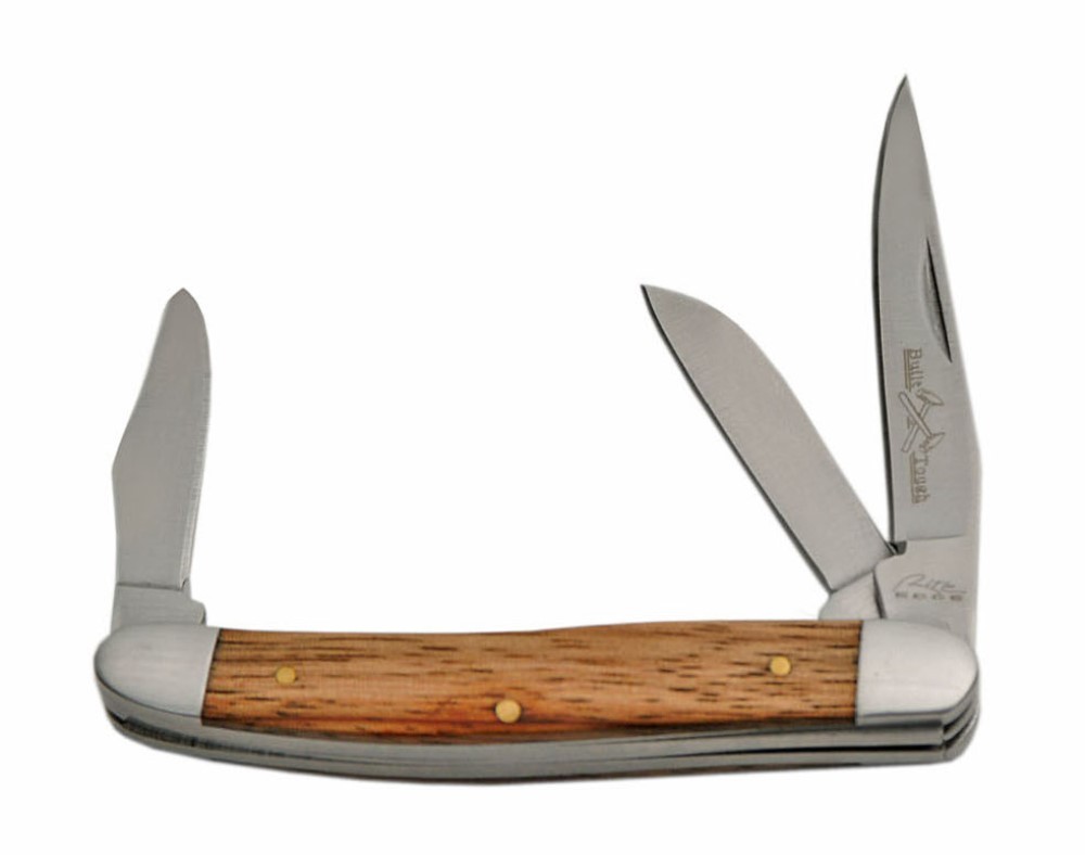 Rite Edge 3.5″ Stockman Folding Knife – Hardwood Handles – NEW Fast Shipping!