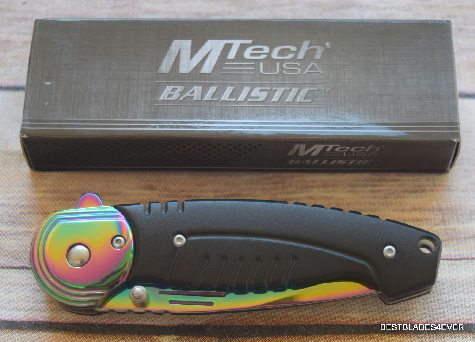 7.5 INCH MTECH TACTICAL SPRING ASSISTED KNIFE WITH POCKET CLIP