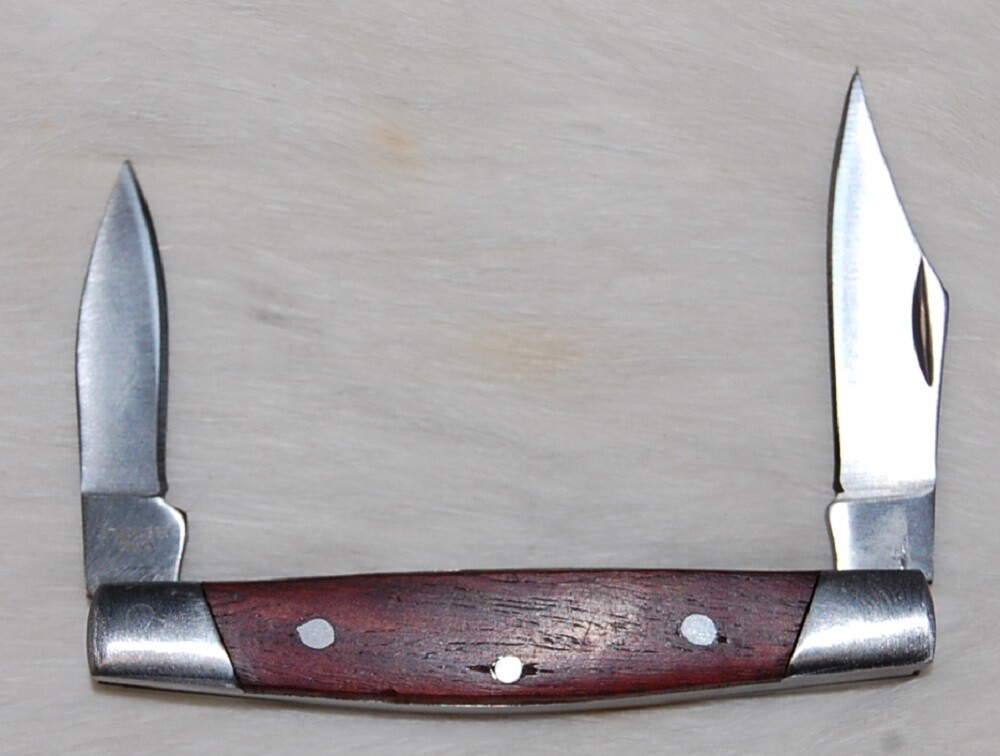 2.5″ Folding 2 Blade Pocket Pen Knife Beautiful Pakawood Handles NEW 211144