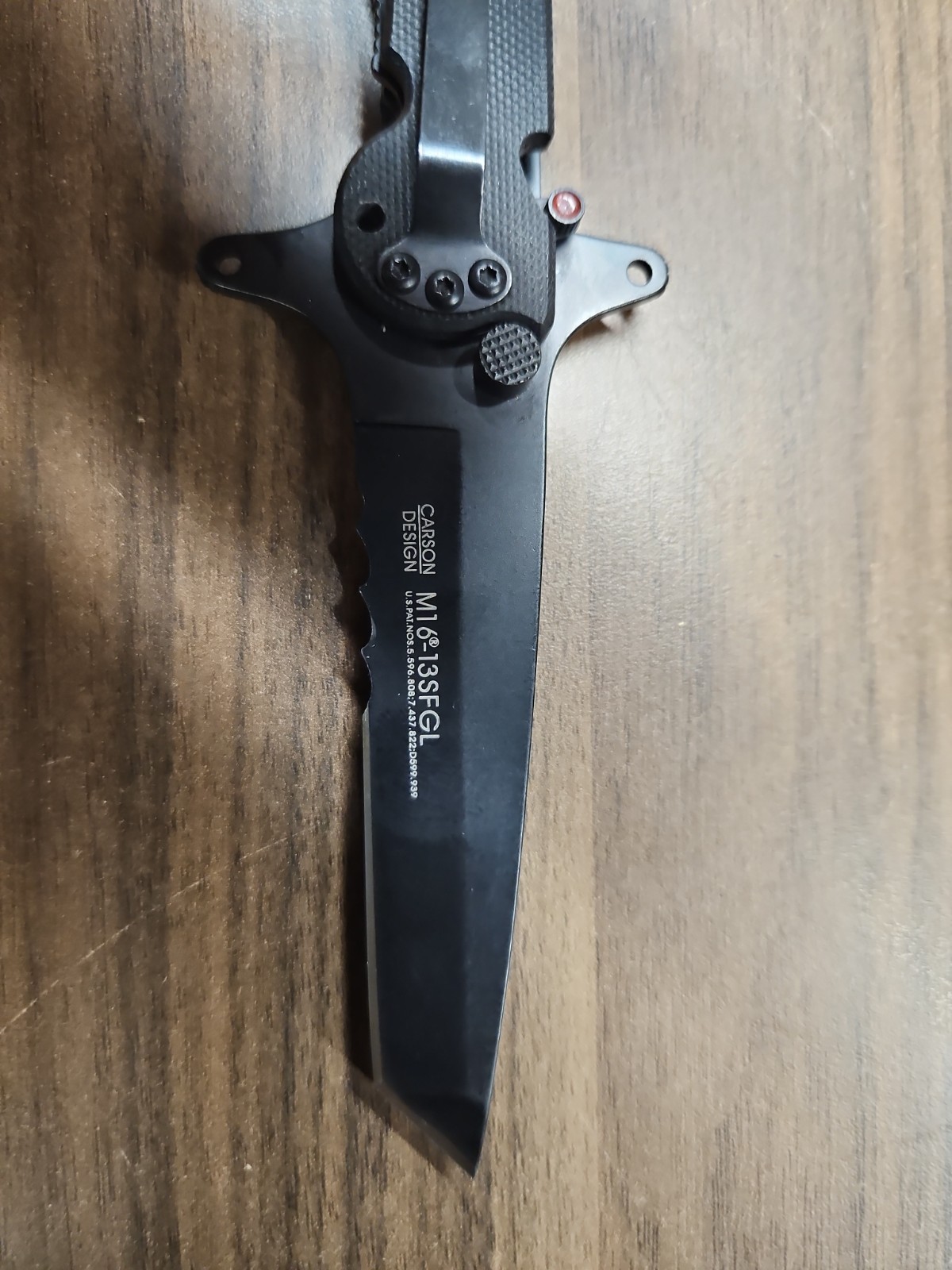 CRKT M16-13SFG Tanto Folding Knife Black