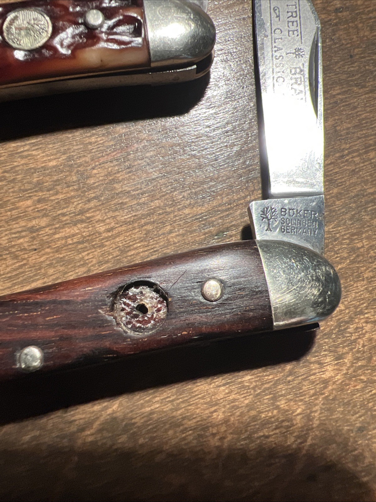 Lot Of Two(2) Boker Solingen Germany Model 240