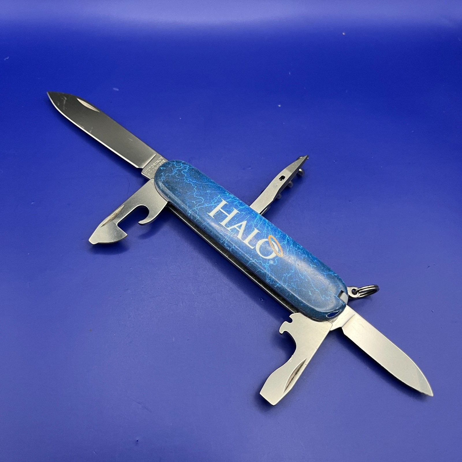 Victorinox Spartan Swiss Army Pocket Knife Blue «Halo Water Systems»