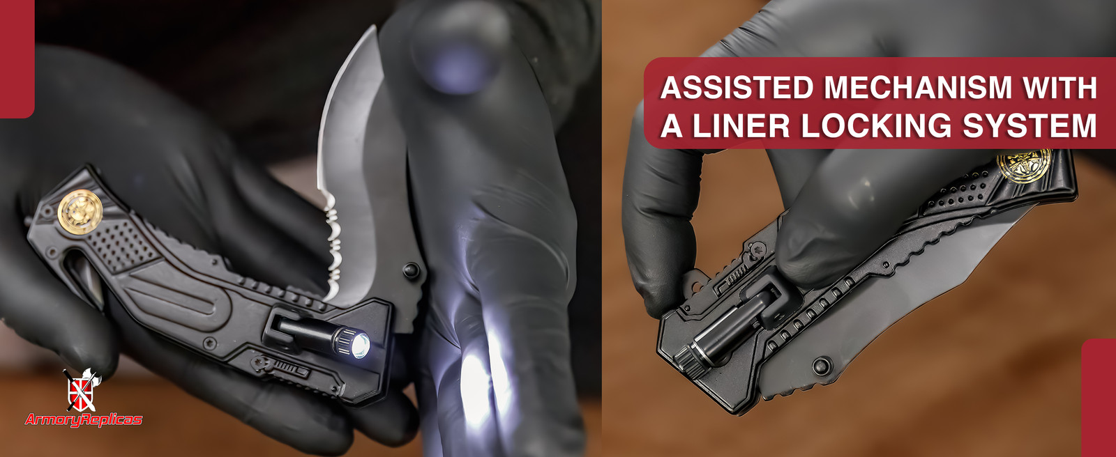 Special Force Tactical Emergency Assist LED Glass Breaker Belt Cutter Knife