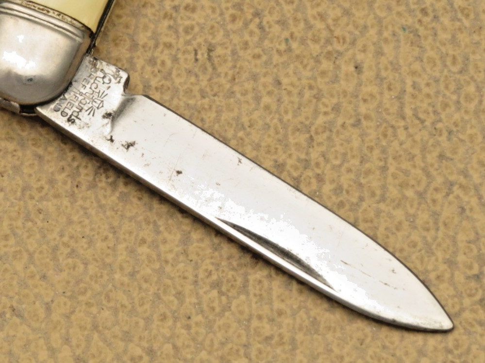 Vintage RICHARDS SHEFFIELD ENGLAND Sleeveboard Penknife – Souvenir Knife