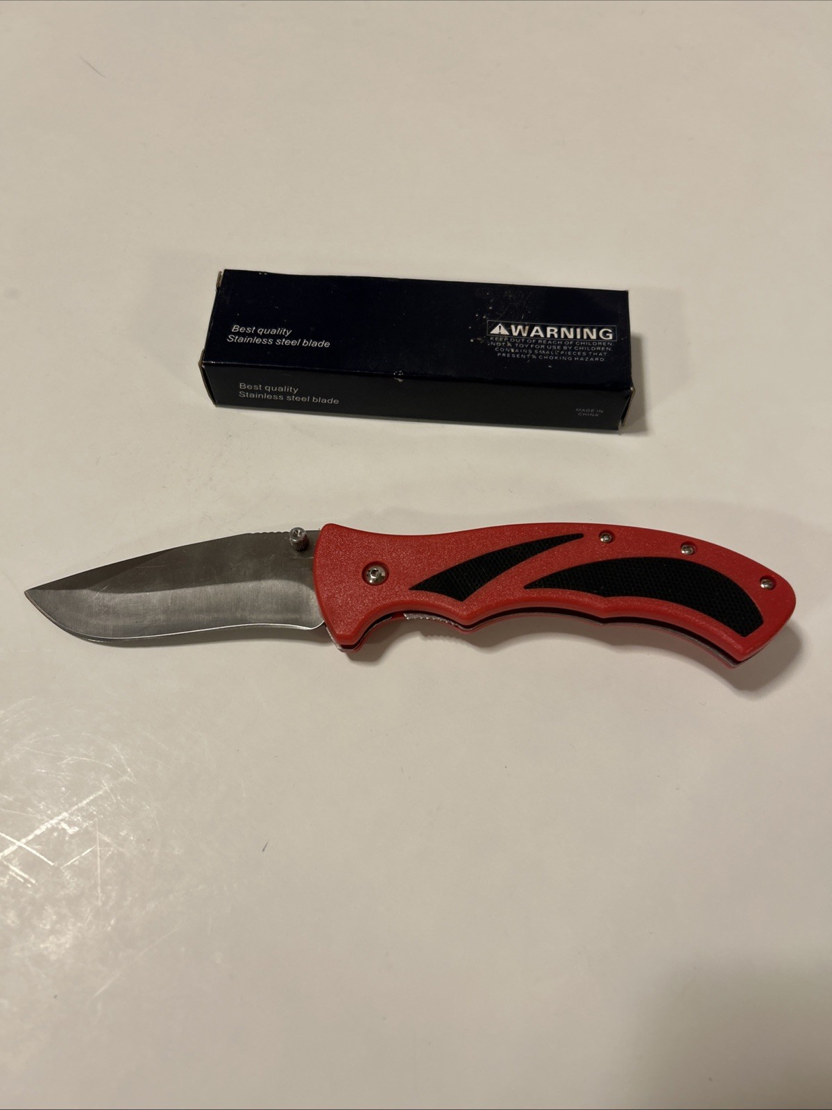 Folding Locking Pocket Knife With Clip