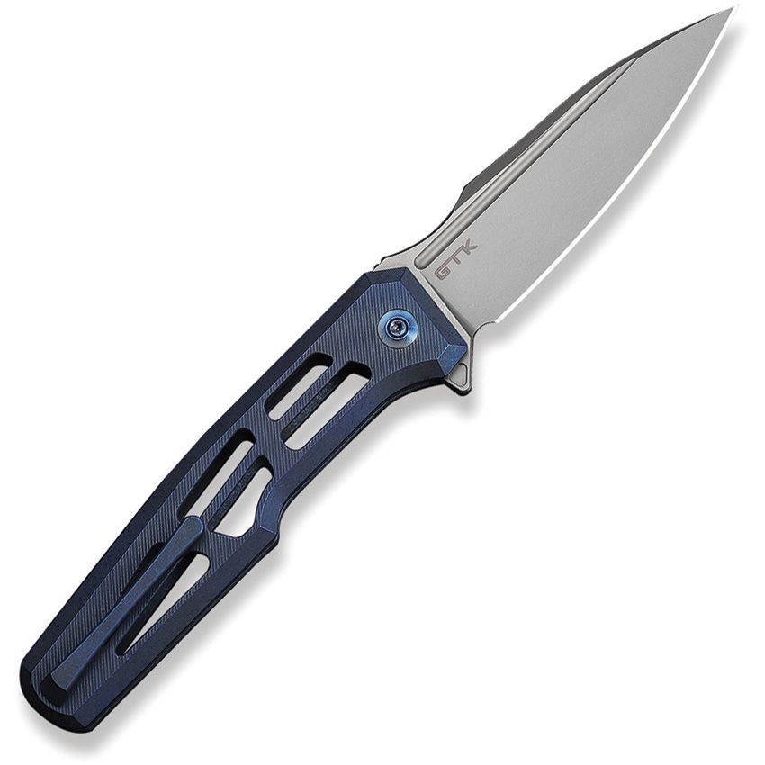 Dressytak Button Lock We Knife Co LTD Blue – Bronze or Black – Brand New – READ