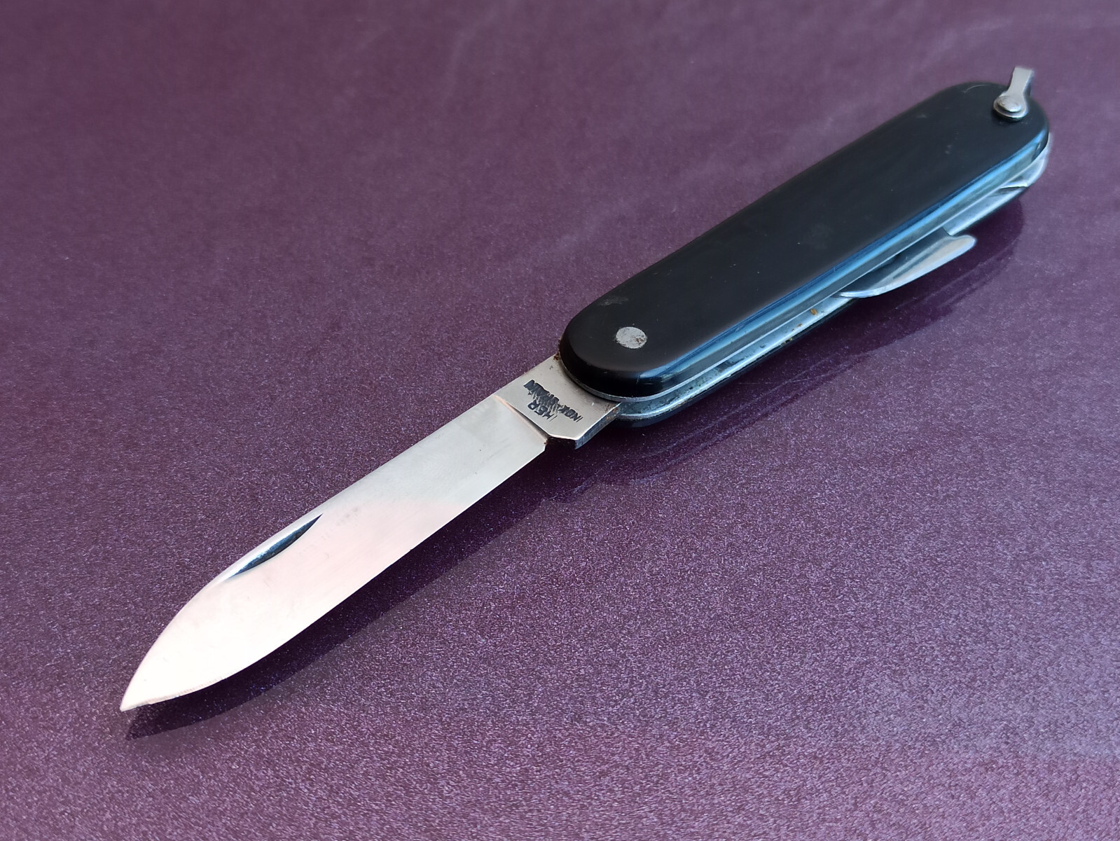 1950 IHER Firestone, Vintage INOX Spain Knife, Navaja Folding Pen Knife