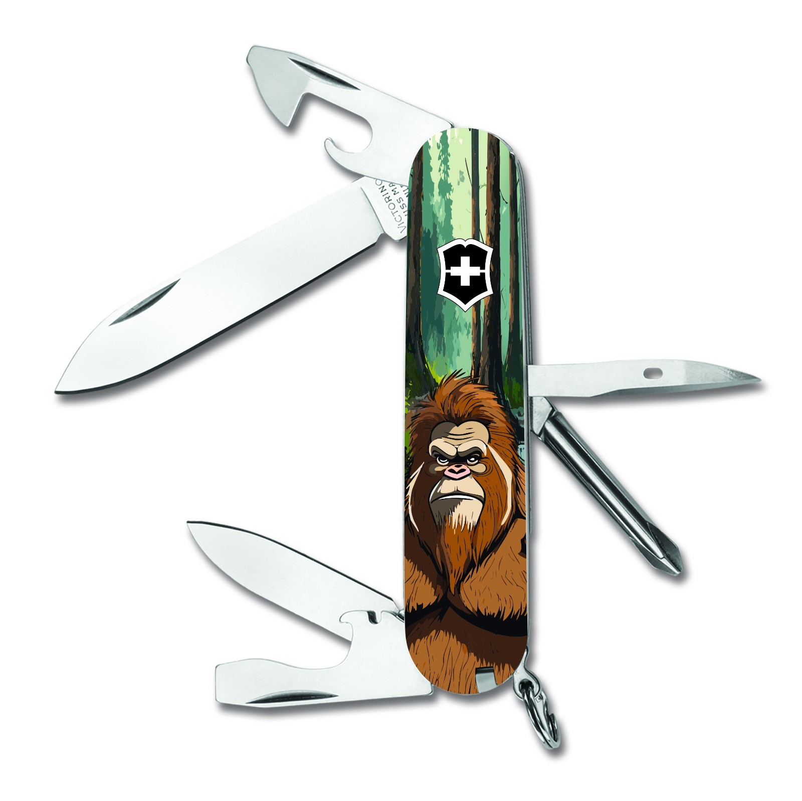 Victorinox Swiss Army BIGFOOT Sasquatch TINKER Knife Knives Multi Tool