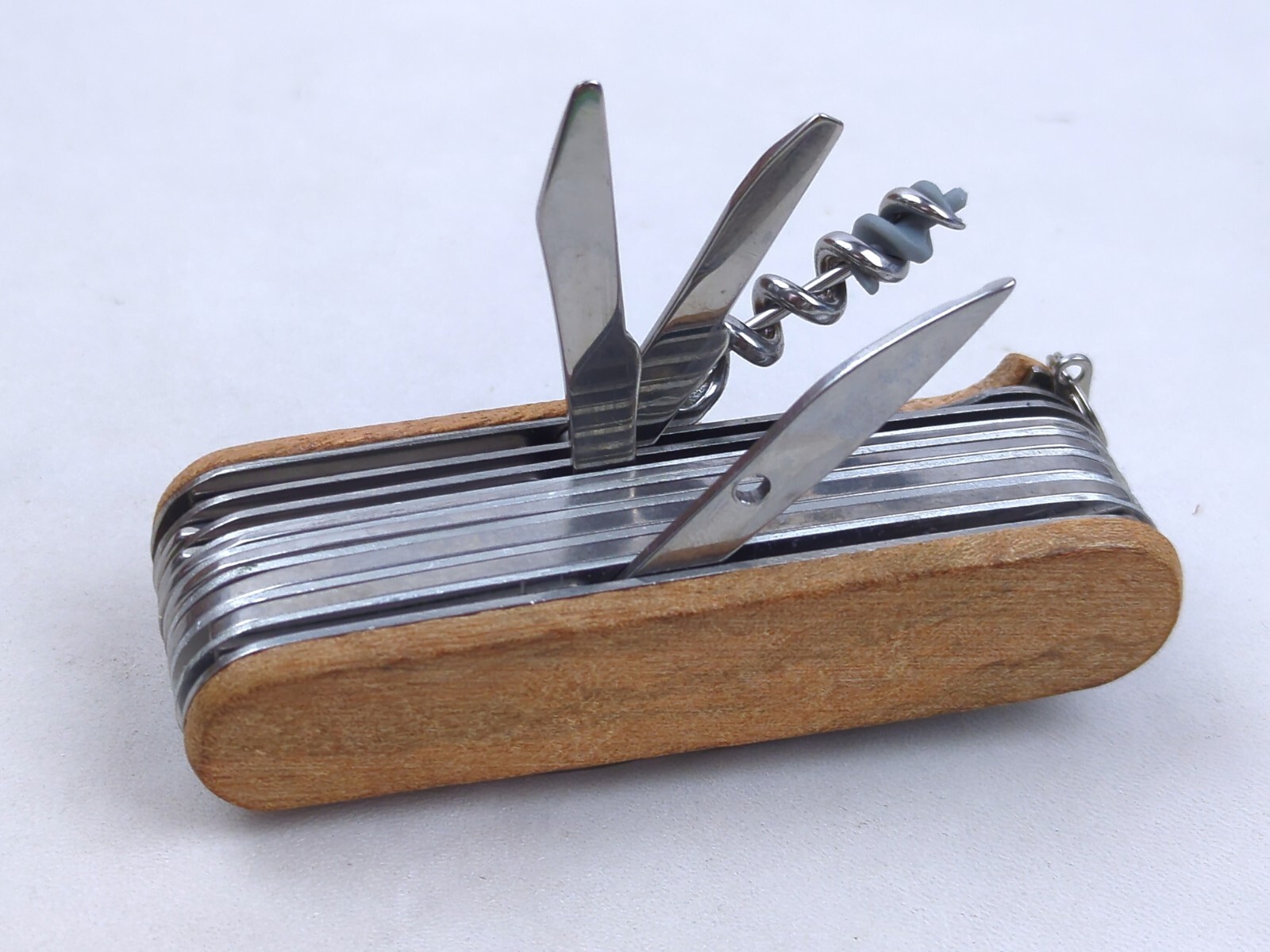 Swiss-Style Army KNIFE Multi-Function 15 Tools, Includes Nylon Sheath & Gift Box