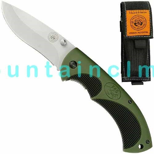 Field & Stream Tracker Hunter 8.25/4.75 OD Rubberized Knife 1630 DISCONTINUED