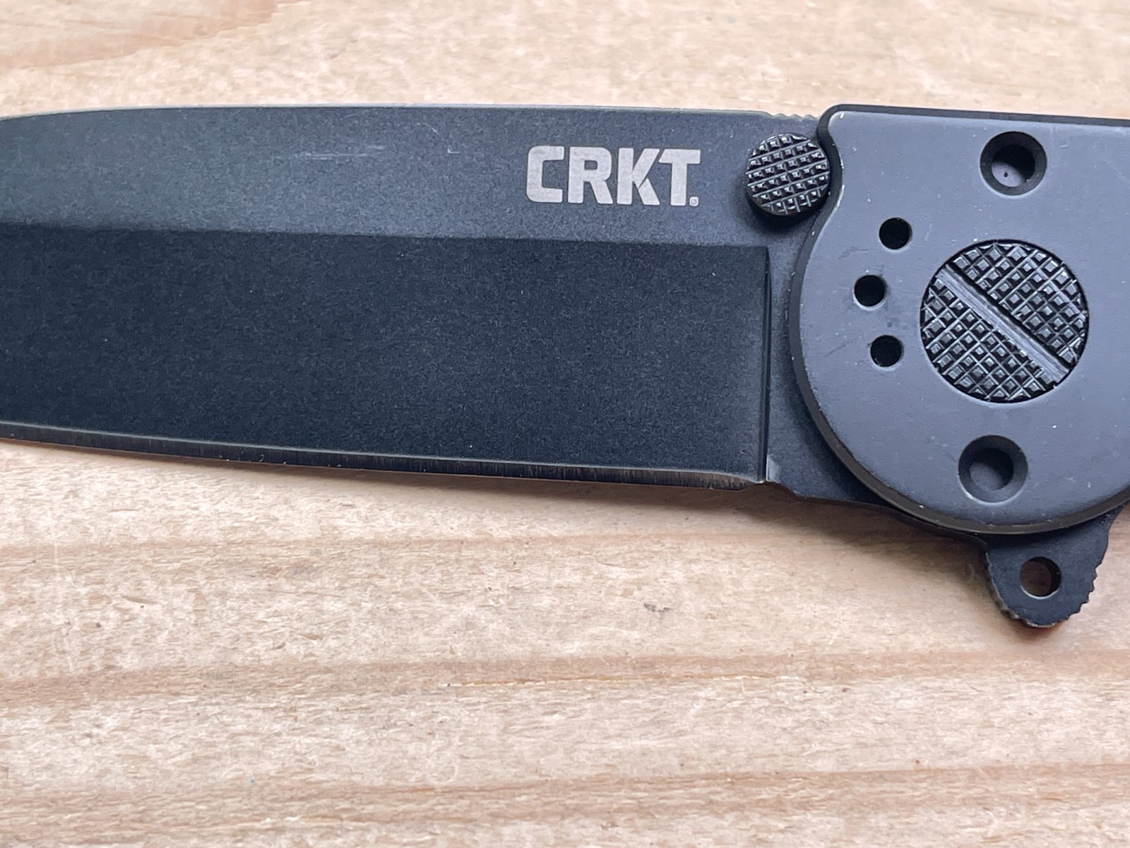 CRKT M16-04KS Black Plain Edge Tanto Blade Folding Pocket Knife
