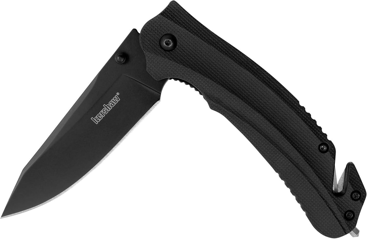 Folding Rescue Knife 3.5 Inch Drop Point Blade Lightweight for Right Hand Use
