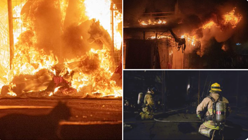 Se Incendia el Mercado Independencia